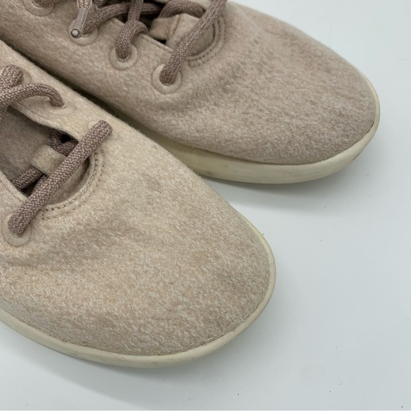 Allbirds Women's Wool Runners Beige Sneakers - Picture 7 of 7